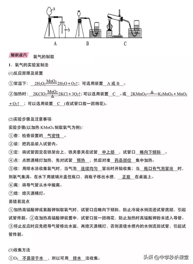 九年级化学上册方程式大全，九年级化学上册方程式大全总结？