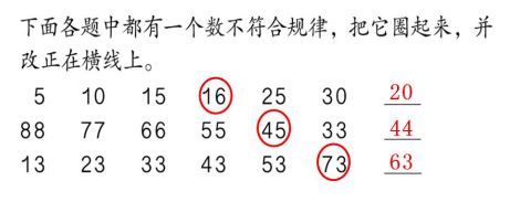 幼儿园第七单元找规律的数学题，找规律第五课时教案？