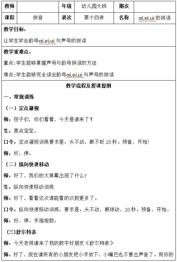 幼儿园幼小衔接拼音教案大班，幼儿园幼小衔接拼音教案大班第十四讲内容？